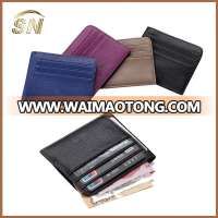 slim leather Special design credit card holder