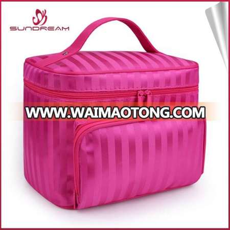 Promotional fashion travel PVC cosmetic clear makeup bag