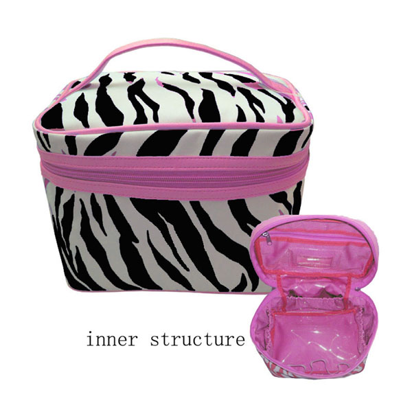 Fashion Cosmetic Makeup Toiletry Bag and Case for Lady